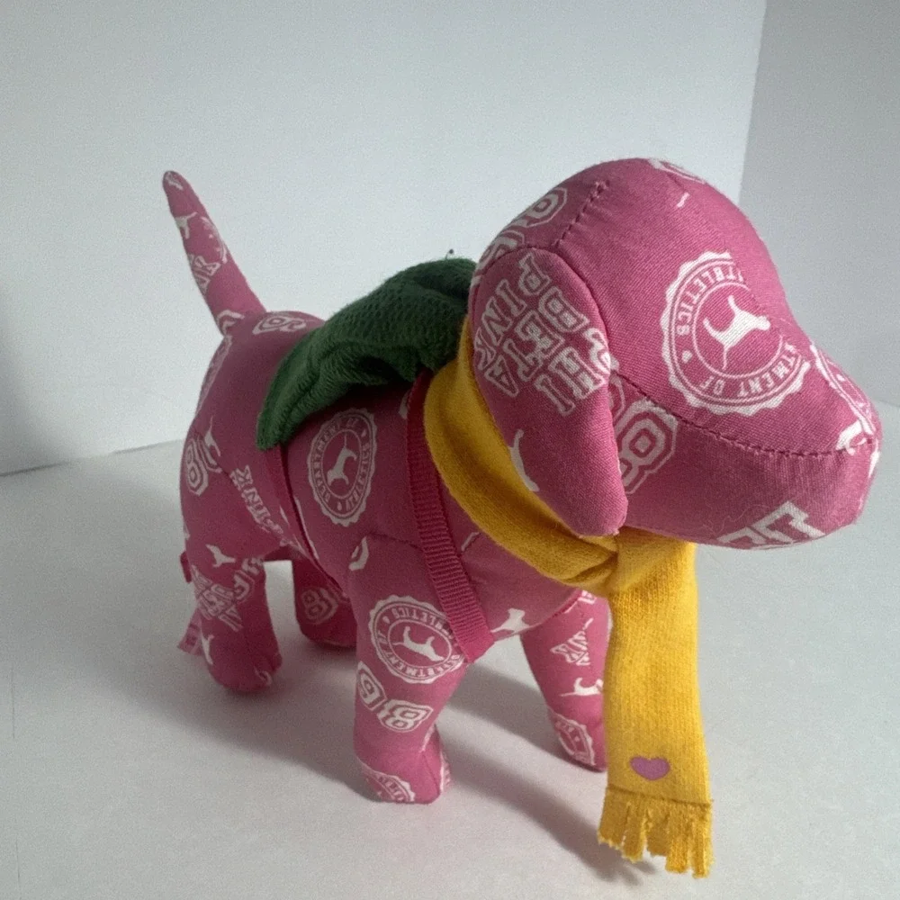 PINK Victoria's Secret‎ 2007 Phi Beta Dog Plush Stuffed Animal-Rare